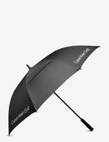 Calvin Klein Golf - Solid Colour Vented Umbrella - Skėtis - Juoda