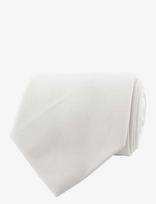 Portia 1924 - Funeral Tie - Kaklaraištis - Balta