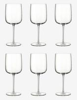 Luigi Bormioli - Red Wine Glass Barolo Vinalia 6 Pcs - Raudonojo vyno taurės - Nude