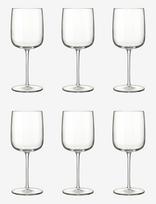 Luigi Bormioli - Red Wine Glass Brunello Vinalia 6 Pcs - Raudonojo vyno taurės - Nude