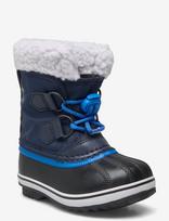 Sorel - Childrens Yoot Pac Nylon Wp - Žieminiai batai su raišteliais - Mėlyna