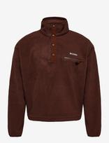 Columbia Sportswear - Helvetia Ii Cropped Half Snap Fleece - Sportiniai flisiniai ir viduriniai sluoksniai - Ruda