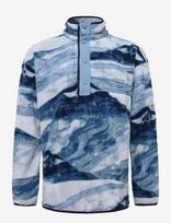 Columbia Sportswear - Helvetia Ii Printed Half Snap Fleece - Sportiniai flisiniai ir viduriniai sluoksniai - Mėlyna