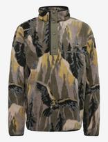 Columbia Sportswear - Helvetia Ii Printed Half Snap Fleece - Sportiniai flisiniai ir viduriniai sluoksniai - Žalia