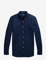 Polo Ralph Lauren - 50/1 Bistrch Poplin-Slbdppcs - Laisvalaikio marškiniai - Tamsiai mėlyna