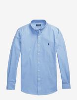Polo Ralph Lauren - 50/1 Bistrch Poplin-Slbdppcs - Laisvalaikio marškiniai - Mėlyna