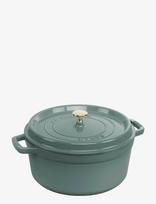 STAUB - Cocotte Cast Iron, Eucalyptus - Troškintuvas - Žalia