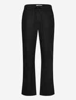 Woodbird - Wbeik Linen Pant - Lininės kelnės - Juoda