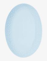 Aida - Confetti Oval Dish - Serviravimo lėkštė - Mėlyna