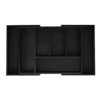 Stalo įrankių padėklas 5x37x28cm., juodos spalvos
