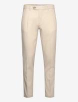 Lindbergh - Linen Club Pants - Klasikinės kelnės - Kreminė spalva