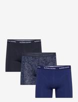 Björn Borg - Cotton Stretch Boxer 3P - Bokseriai - Tamsiai mėlyna