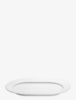 Pillivuyt - Serving Dish Oval Plissé - Serviravimo lėkštė - Balta
