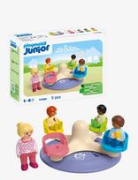 PLAYMOBIL - Junior: Number-Merry-Go-Round - 71701 - Playmobil 1.2.3 - Marga / raštuota