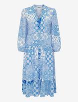 ONLY - Onlmilana 7/8 Dress Wvn Noos - Iki kelių ir midi suknelės - Mėlyna