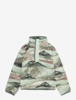 Columbia Sportswear - Helvetia Ii Printed Half Snap Fleece - Flisinė striukė - Žalia