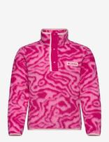Columbia Sportswear - Helvetia Ii Printed Half Snap Fleece - Flisinė striukė - Rožinė