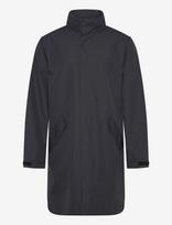 H2O - Rømø Logo Lw Rain Long Jacket - Lietpaltis - Juoda