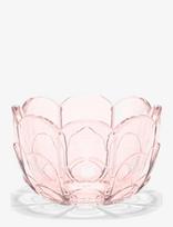 Holmegaard - Lily Tealight Holder Ø7 Cm Cherry Blossom - Žvakių laikiklis - Rožinė