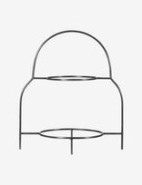 House Doctor - Plate Stand, Hdsana, Silver Finish - Stalo serviravimo rinkinys - Sidabro