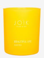 JOIK - Joik Home & Spa Scented Candle Beautiful Life - Kvapni žvakė - Nude