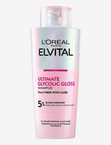 L'Oréal Paris - L'oréal Paris Elvital Ultimate Glycolic Gloss Shampoo For Dull Hair 200 Ml - Šampūnas - Nude