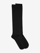 Mp Denmark - Nelly Glitter Knee Socks - Kojinės iki kelių - Juoda
