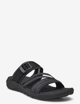 Merrell - Women's District 4 Slide - Black - Sportinės basutės ir šlepetės - Juoda