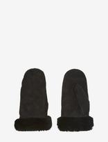 Becksöndergaard - Doa Shearling Mitten - Kumštinės pirštinės - Juoda