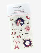 ROSAJOU - Temporary Tattoos (Vegetable Soya Ink) - Makiažui - Marga / raštuota