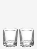 Orrefors - Carat Double Old Fashioned Glas 28Cl 2-Pack - Viskio ir konjako taurė - Nude
