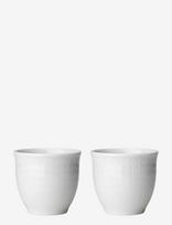 Rörstrand - Swgr Egg Cup 4Cl Snow 2Pc - Kiaušinių indelis - Balta