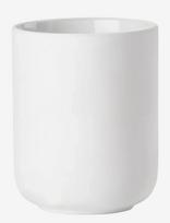 Zone Denmark - Toothbrush Mug Ume - Dantų šepetėlio laikiklis - Balta