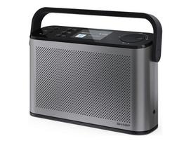 Interaktyvus sprendimas Sharp  OSAKA Stereo Portable Digital Radio | DR-P540(GY) | USB port | Bluetooth | FM radio | Wireless connection