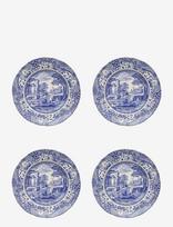 Spode - Blue Italian Lunch Plate 4-Pack - Vakarienės lėkštės - Mėlyna