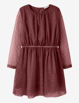 Name It - Nkfvabos Ls Dress Noos - Proginė suknelė - Burgundiška splava