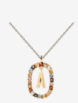 PD Paola - Letter Necklace - Grandinėlė - Aukso