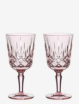 Nachtmann - Noblesse Cocktail 2-P - Baltojo vyno taurės - Rožinė