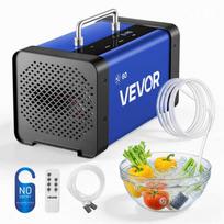 Ozono generatorius VEVOR HS-B05-EU, 60000 mg/h oro ir 1000 mg/h vandens ozono, 29 × 15,5 × 16,5 cm