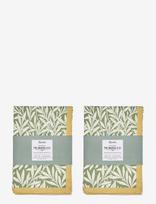 Morris & Co - Morris & Co Napkins Willow 2-P - Audinių servetėlės - Žalia