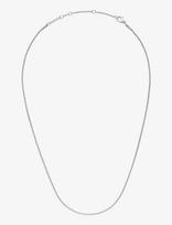 Daniel Wellington - Elan Twisted Chain Necklace Long S - Grandinėlė - Sidabro