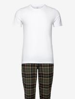 Björn Borg - Core Flannel Set 2P - Pižama - Balta
