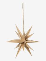 Broste Copenhagen - Venus Star Ornament - Kalėdiniai žaisliukai ir eglutės aksesuarai - Smėlio