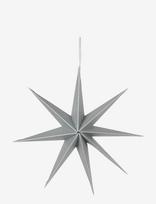 Broste Copenhagen - Star Ornament L - Kalėdiniai žaisliukai ir eglutės aksesuarai - Pilka