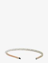Pipol's Bazaar - Sia Diadema Pearl - Plaukų juosta - Balta