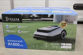 Įvairūs įrankiai Ecovacs  SALE OUT.  GOAT A1600 RTK Lawn Mower, Robot, Up to 1600 m², TrueMapping with RTK and Al camera, Adjustable cutting height, White |  Lawn Mower GOAT A1600 RTK | DAMAGED PACKAGING AS DEMO | 32 V