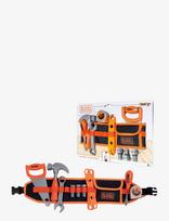 Smoby - Smoby Black+Decker Fabric Tool Belt - Žaislų įrankiai - Marga / raštuota