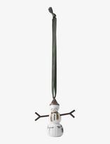 Kähler - Hammershøi Christmas Snowboy Hanging Variant H7 White W. Deco - Kalėdiniai žaisliukai ir eglutės aksesuarai - Balta