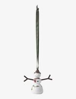 Kähler - Hammershøi Christmas Snowgirl Hanging Variant H6.5 White W. Deco - Kalėdiniai žaisliukai ir eglutės aksesuarai - Balta