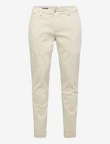 Replay - Benni Regular Hyperchino Color Xlite  Denim Trousers Alabaster - Chino stiliaus kelnės - Balta